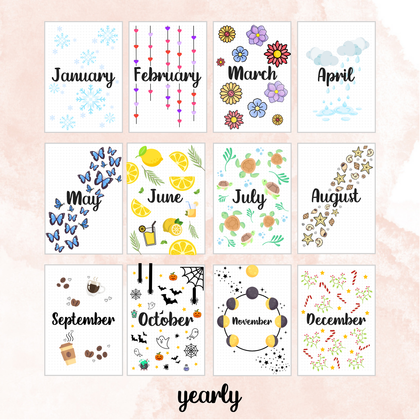 Full Year Spreads Bundle | 2024 Spreads