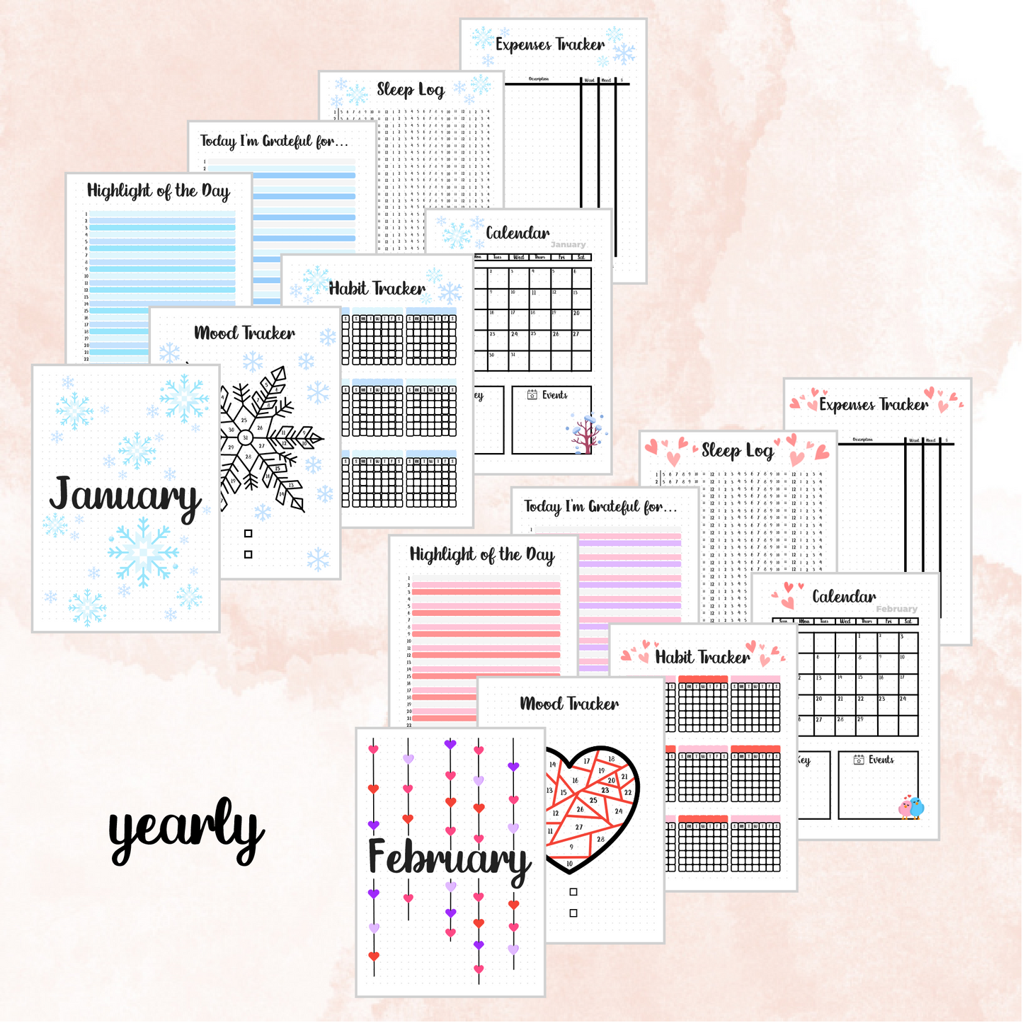 Full Year Spreads Bundle | 2024 Spreads