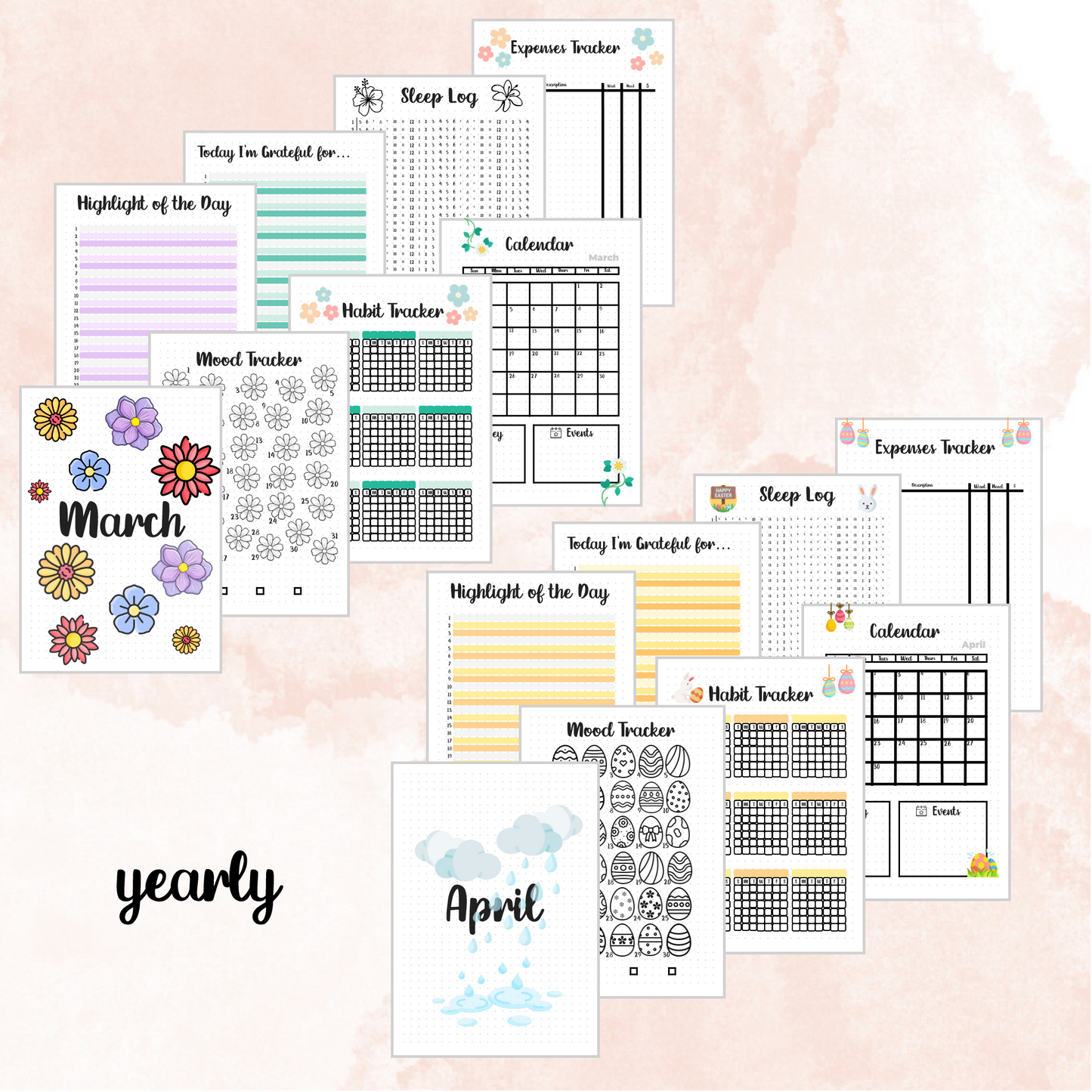 Full Year Spreads Bundle | 2024 Spreads