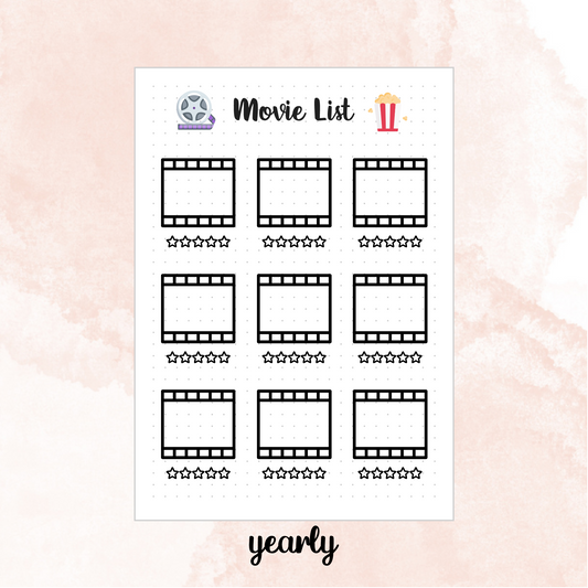 Movie List Page