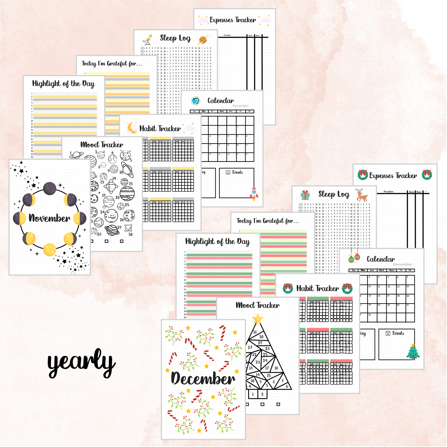 Full Year Spreads Bundle | 2024 Spreads