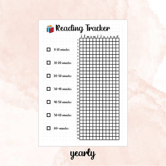 Reading Tracker Page