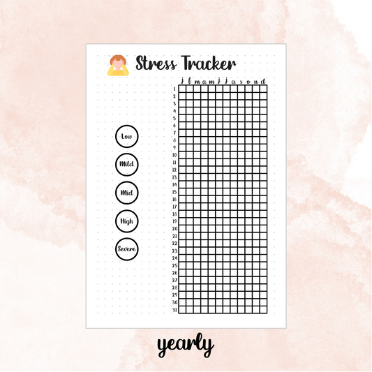 Stress Tracker Page