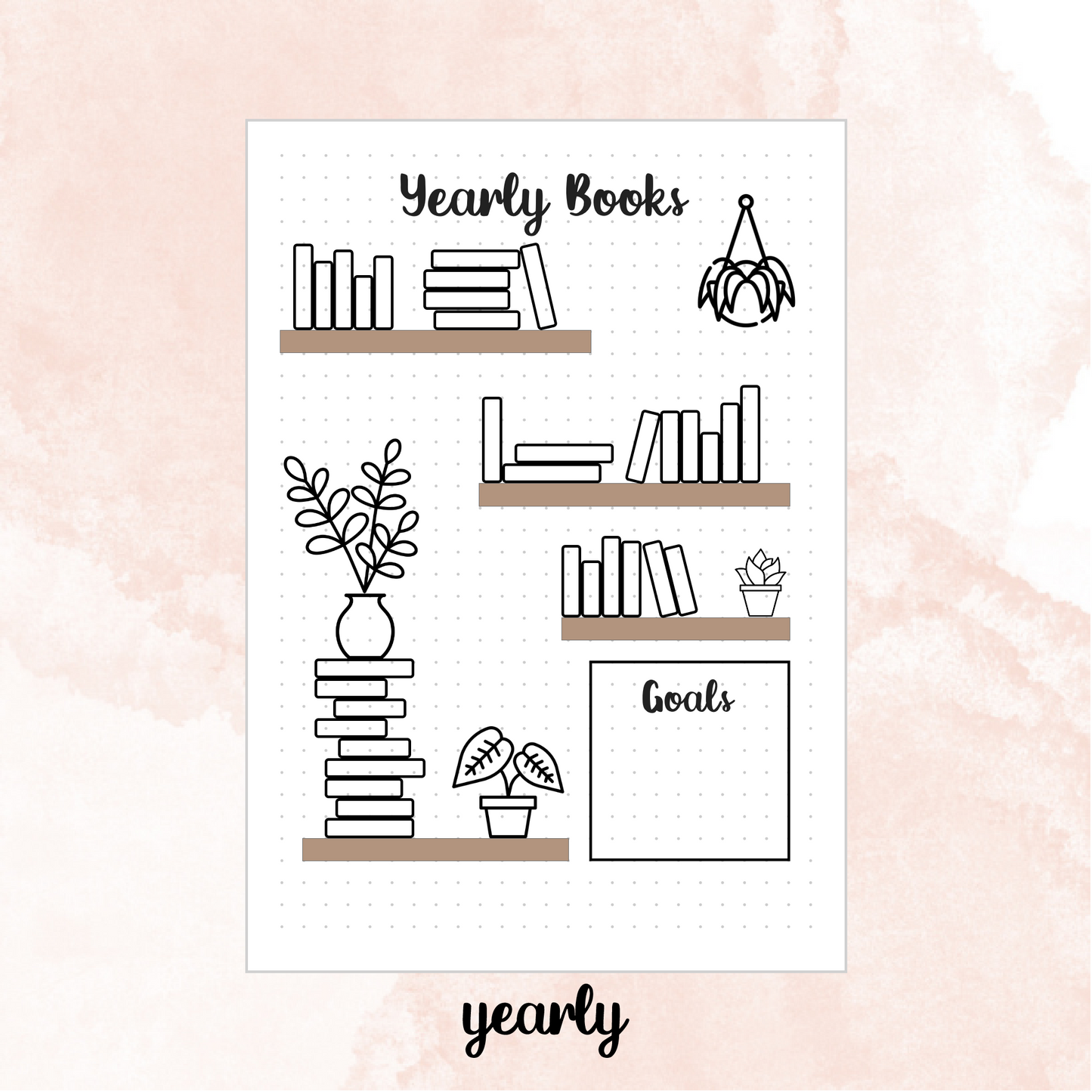 Yearly Books Page